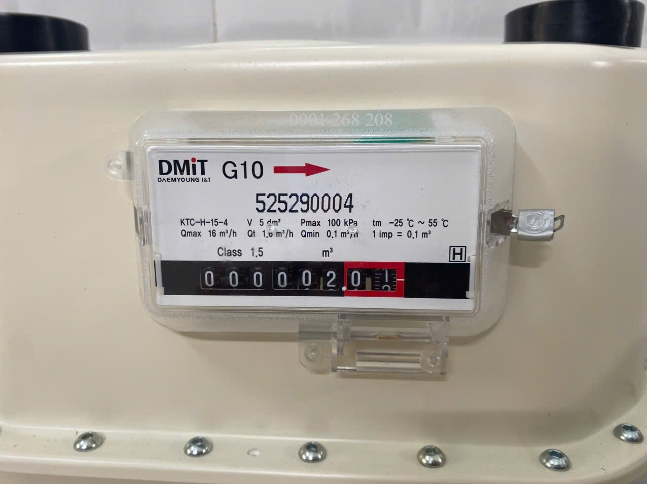 dong ho do luu luong g10 dmit korea